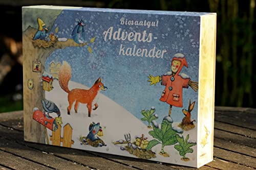 Bio-Saatgut Adventskalender - Der original Samen-Weihnachtskalender für Garten und Balkon