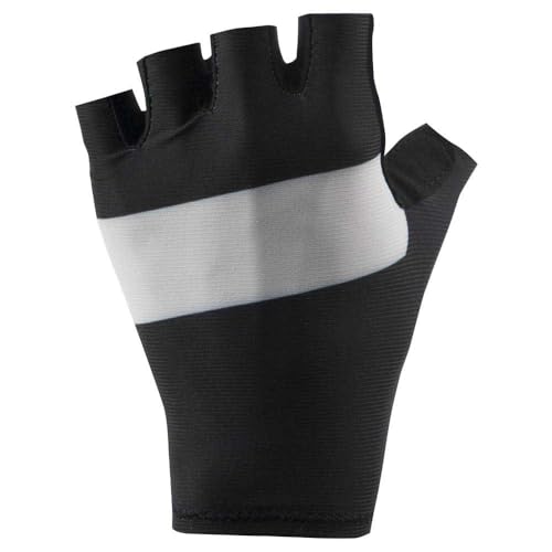 Bioracer Unisex Glove One Summer Short Finger Handschuhe Schwarz XL