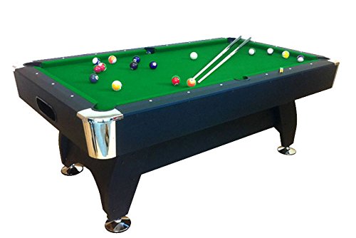 Billardtisch 7 ft Modell Green Season Pool Billard Tisch grün oder blau mit Zubehör robust 145 kg