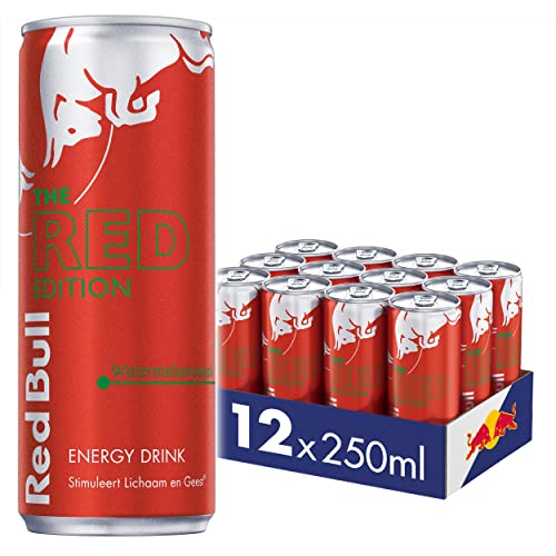 Red Bull Energy Drink, Watermeloen, 12 x 250 ml