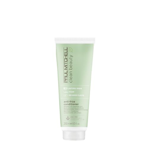 Paul Mitchell Clean Beauty Smooth Anti-Frizz Conditioner – vegane Pflege-Spülung für geschädigtes Haar, Haarpflege mit Mandel-Öl – 250 ml