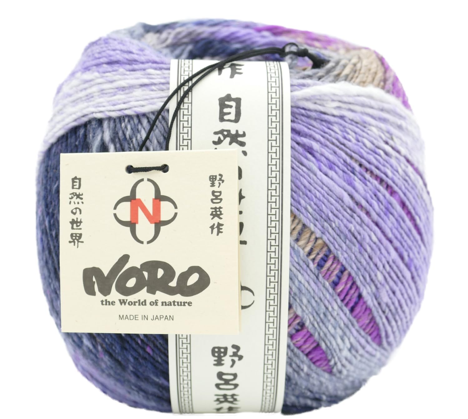 Noro Tsubame | Wolle mit Seide zum Stricken | Farbverlaufswolle zum Häkeln | 200g 600m (36 - Tama)