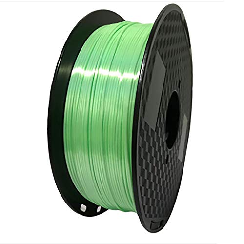 3D-Drucker Filament Pla Seide Material 1,75 2,85 Mm Grundlinie 3D-Druck Filament Für 3D-Drucker Und 3D-Stift Bronze(Color:Grün)