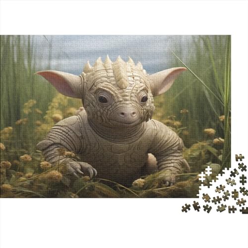 Nerdy Alien Creatures Erwachsene Puzzles 500 Teile Gifts Home Decor Wohnkultur Geburtstag Geschicklichkeitsspiel Für Die Ganze Familie Lernspiel Stress Relief 500pcs (52x38cm)