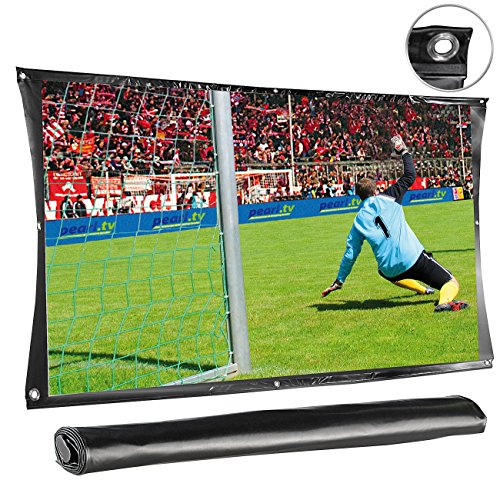 SceneLights Leinwand Beamer: Portable Leinwand Cinema 305 cm (120") Diagonale (Videoleinwand)