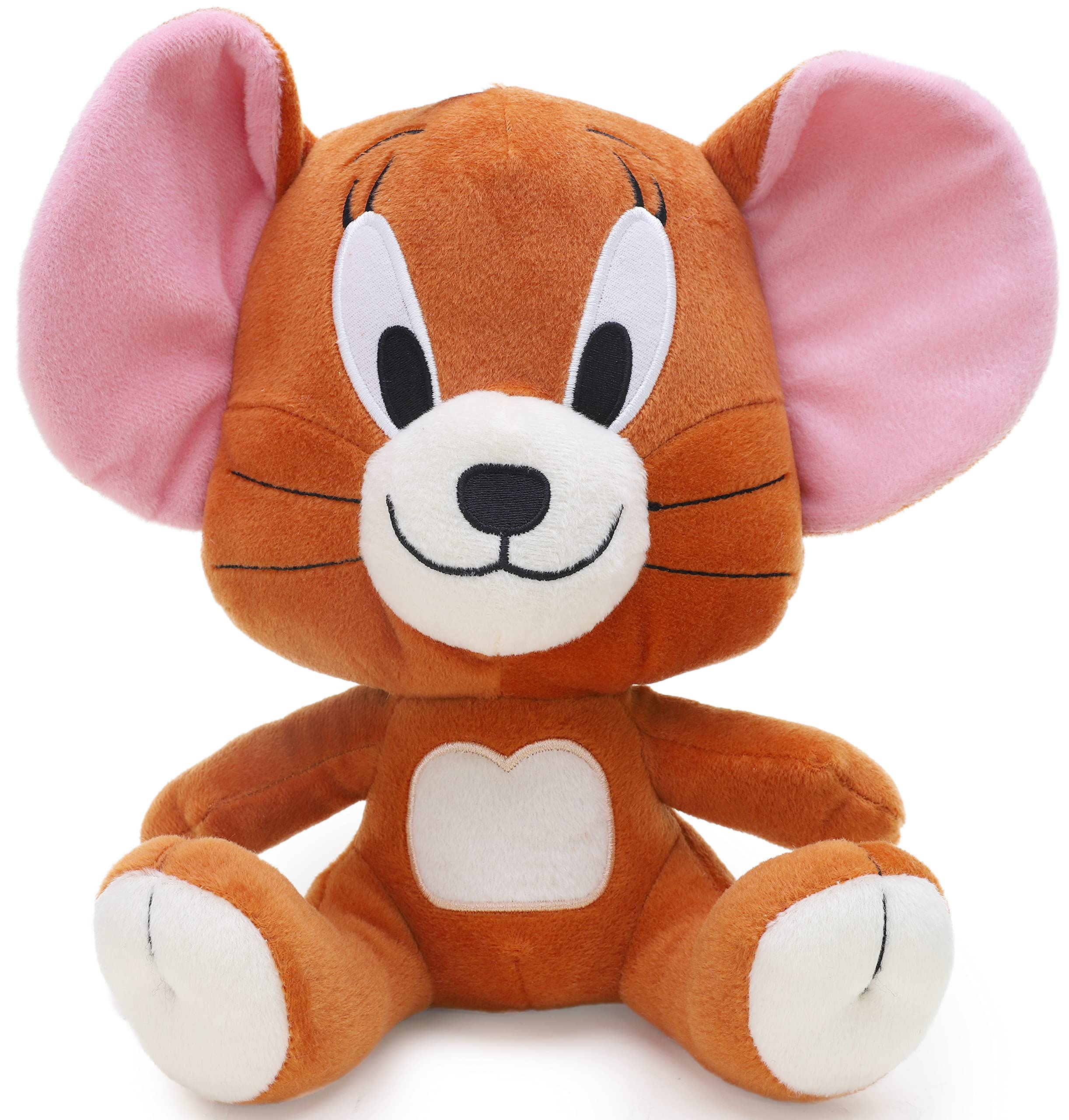 Toyland® 25 cm (10 ") Tom & Jerry Plüschtiere - Offiziell lizenziert - 1 Lieferung (Jerry)