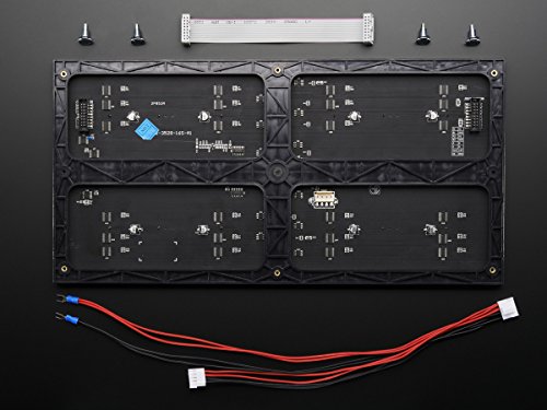 Adafruit RGB-LED-Panel 64x32 Matrix - Rastermaß 6mm