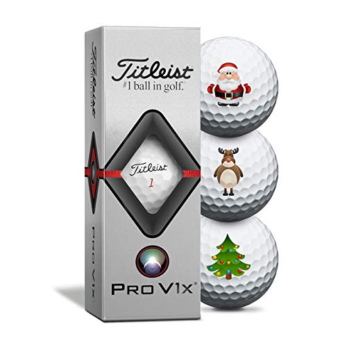 Titleist Pro V1X Christmas Golfbälle - 3er Pack