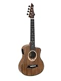 DIMAVERY UK-200 Tenor-Ukulele, Koa mit Cutaway und Tonabnehmer