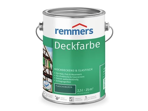Remmers Deckfarbe (2,5 l, flaschengrün)