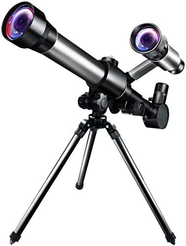Telescopes for Adults Astronomy Professional,Astronomical Telescope with A Finder Mirror for Stargazing Monoculars -Moon Star Observation,Wide for A Young Astronomer Birthday QIByING