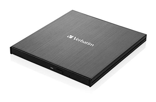 Verbatim 43886 DVD Recorder USB3.2 Portable, M-DISC, Software, schwarz