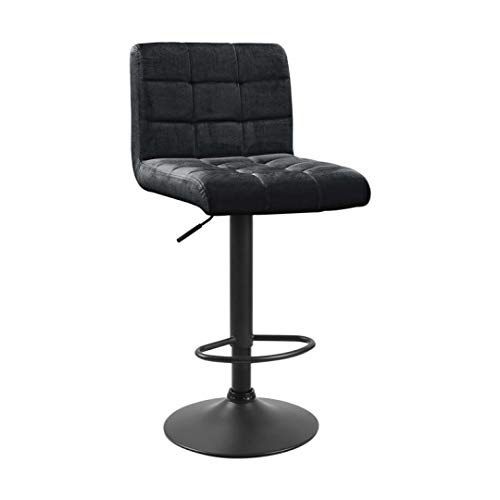 ZONS 439848 Hocker, Schwarz, 42.5 x 50.0 x 88.0 zm