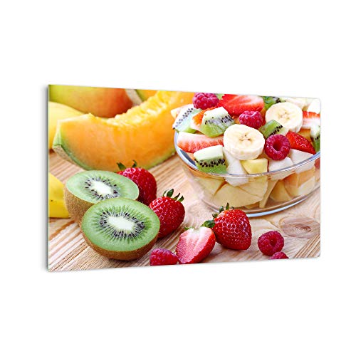 DekoGlas Küchenrückwand 'Gemischtes Obst' in div. Größen, Glas-Rückwand, Wandpaneele, Spritzschutz & Fliesenspiegel
