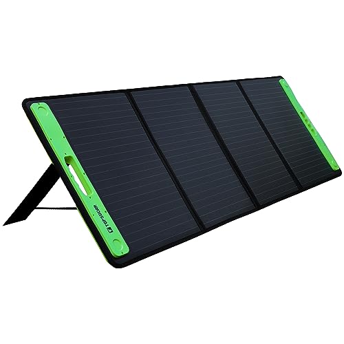 Upgrade Topsolar 120W faltbare tragbare Solarpanel-Ladekits für tragbare Kraftwerksgenerator-Handys Kameralampe 12V Auto-Boot-RV-Batterie (zwei USB-Anschlüsse und 19/14,4V DC-Ausgang)