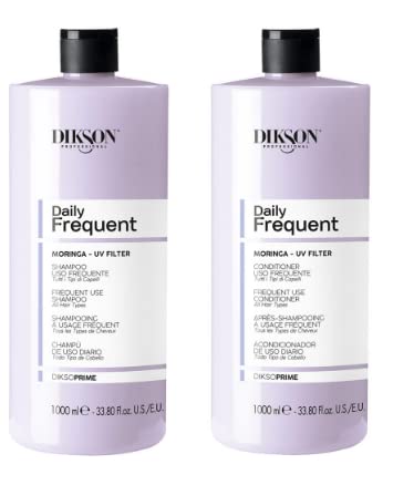 Kit Daily Frequent Shampoo 1000ml, Conditioner 1000ml - DiksoPrime
