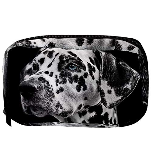 Kosmetiktaschen Tier Dalmatiner Hund Handy Kulturtasche Reisetasche Oragniser Make-up Tasche für Frauen Mädchen