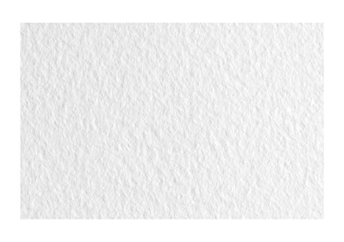 Honsell 21297101 - Fabriano Tiziano Pastellpapier Bianco, DIN A4, 50 Blatt, 160 g/m², hoch hadernhaltig, säurefrei und alterungsbeständig, griffige, raue Oberfläche