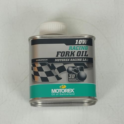 10 W Motorex Racing Fork Oil 3D-Gabelöl, 250 ml, für Motorrad