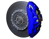 Foliatec Bremssattel Lack Set, Hitzebeständig, Komplettsatz für 4 Bremssättel, RS Blue, 7-teiliges Set