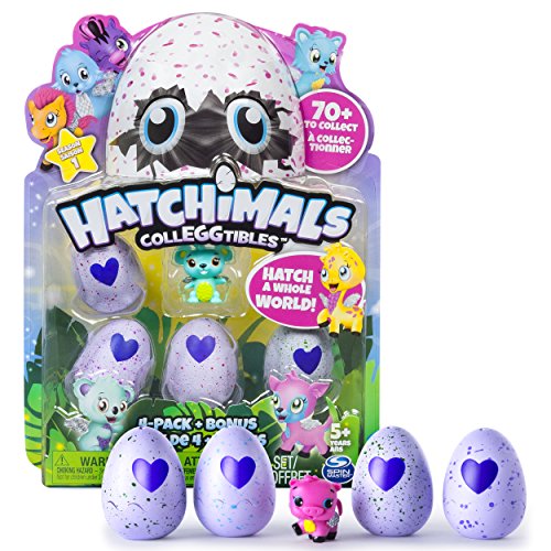 Hatchimals Egg COL 4Pk+BonusPk S1 01 M01A EML