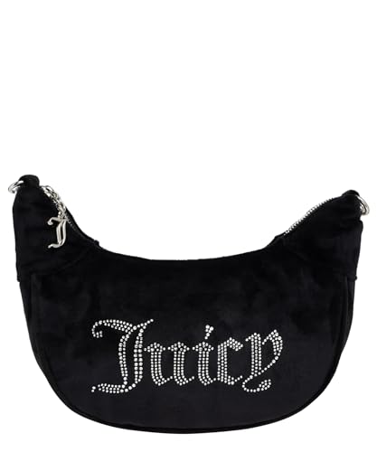 Juicy Couture Kimberly Hobo-Taschen für Damen, Schwarz, Schwarz, Einheitsgröße