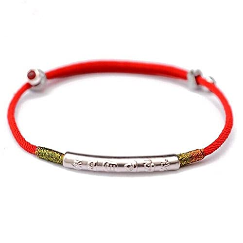 Bracelet Lucky Handmade Tibetan Buddhist Bracelet Adjustable Woven Rope Bracelets Wristband for Best Wishes