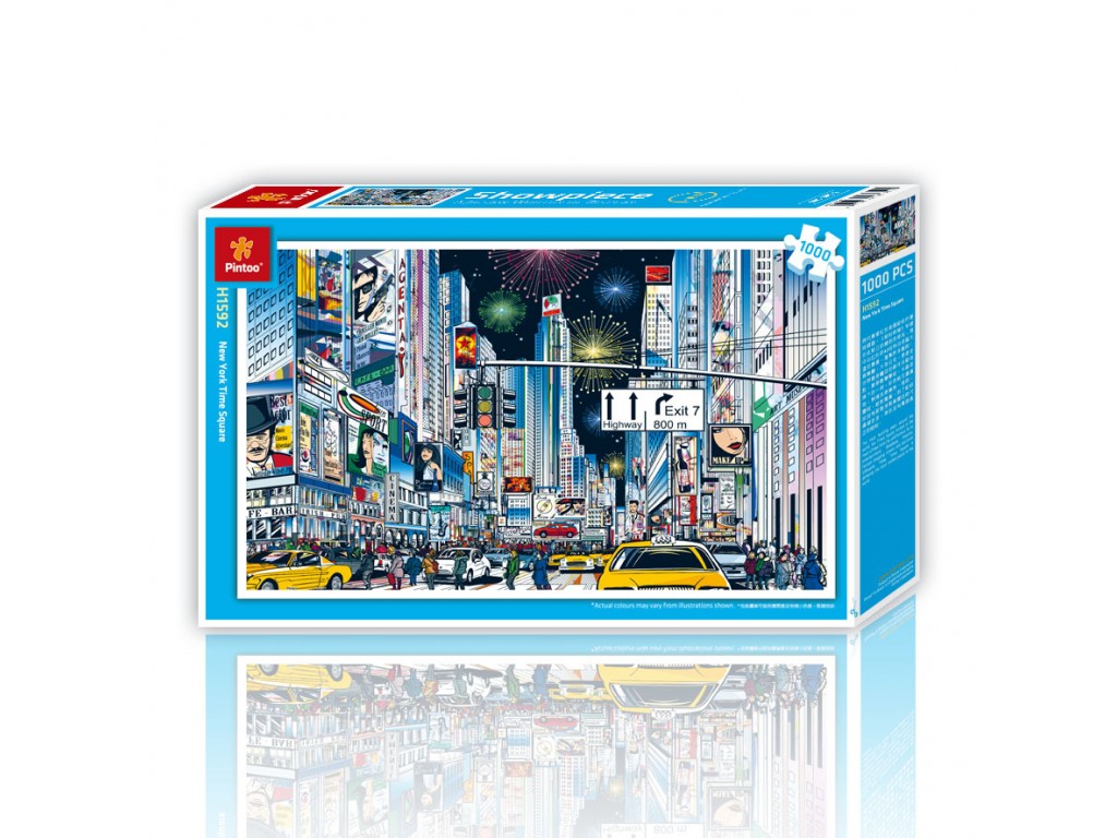 Pintoo Puzzle aus Kunststoff - New York City 1000 Teile Puzzle Pintoo-H1592