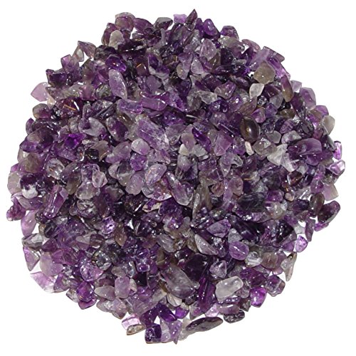 Amethyst 500 Gramm mini Edelsteine Trommelsteine Lade Steine Größe ca. 4 - 8 mm schöne lila Farbe.(3982)