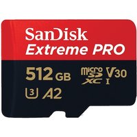 SanDisk Extreme Pro 512 GB microSDXC UHS-I Speicherkarte bis 200 MB/s