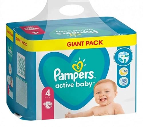 Pampers Active Baby 4 (9-14kg) 76
