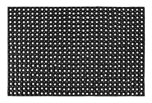 Läufer Gummi Ringmatte Andiamo rechteckig Höhe 15 mm maschinell zusammengesetzt