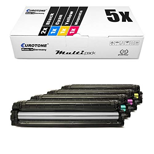 5X Müller Printware Toner für Samsung Xpress C 1810 1860 fw W Premium Line ersetzt CLT-504S