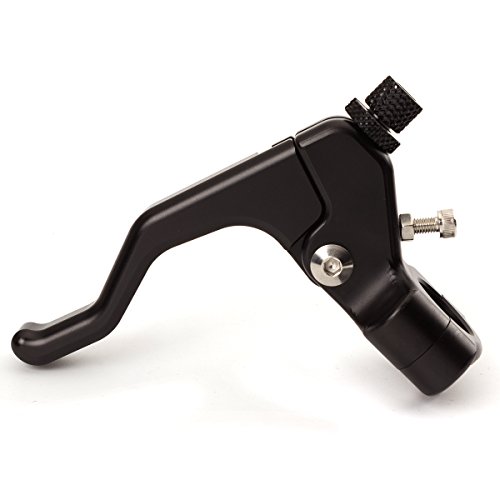 CNC Aluminum Performance Stunt Clutch Lever Mount Bracket Anodized Universal fit for Most Street bikes and Motorcycles with Cable Clutch