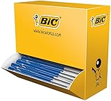 BIC 942915 Kugelschreiber M10 in Blau, Strichstärke: 0,4 mm, 100er Pack, ideal für das Büro, das Home Office oder die Schule