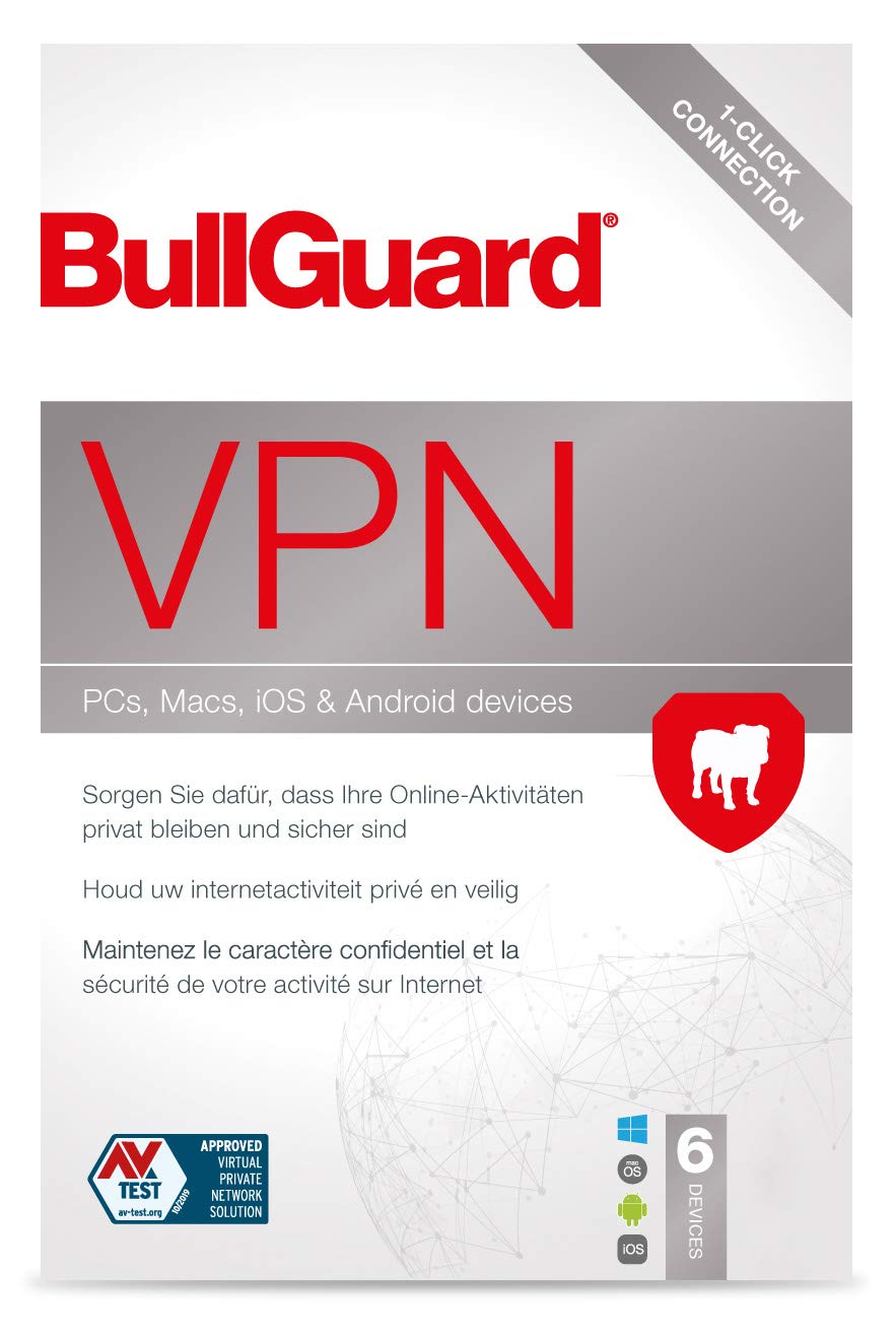 BullGuard Compatible VPN 2021, 1 Jahr - 6 Geräte