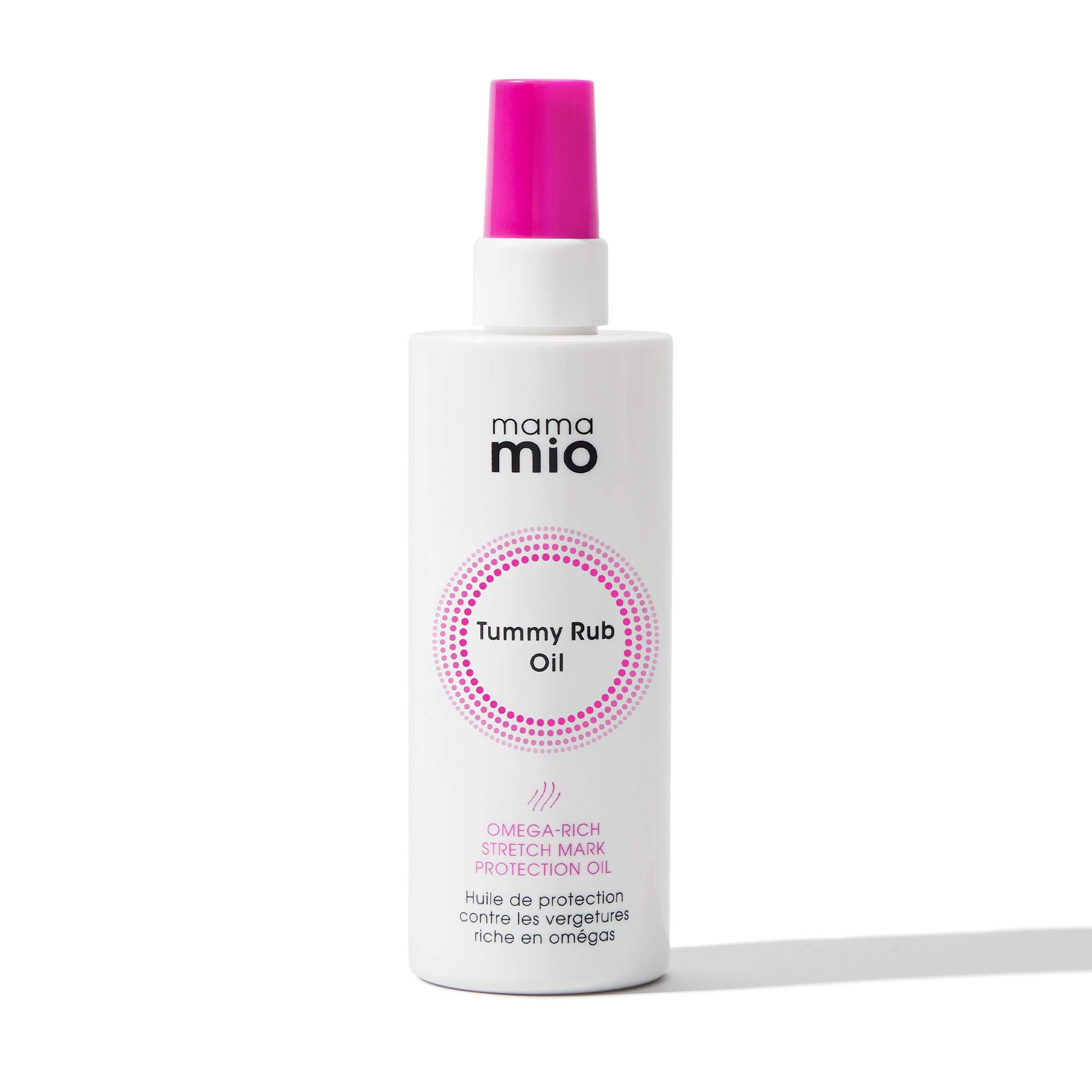 Mama Mio Tummy Rub Oil 120 ml | Schwangerschafts-Dehnungsstreifen-Schutzöl 120 ml | 99 Prozent natürlichen Ursprungs | Formuliert für trockene Unebenheiten
