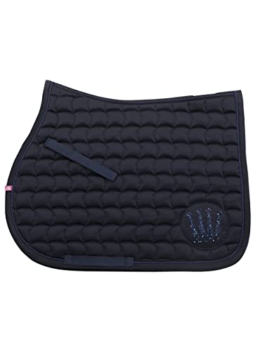 Saddle Pad Crown Sequin (Farbe: navy; Größe: jumping)