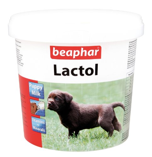 Beaphar Lactol Welpen Hund Katze Milch bewehrt Vitamin Milchpulver 1kg DE SOIN