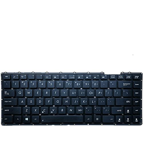 FQ Laptop Tastatur für ASUS R41 R41L R41LD Schwarz Amerikanische Version