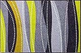 Erwin Müller Fußmatte Saarburg, Schmutzfangmatte, Sauberlaufmatte - rutschfest, langlebig, pflegeleicht, für Fußbodenheizung geeignet, ca. 7 mm Höhe - grün Größe 80x150 cm