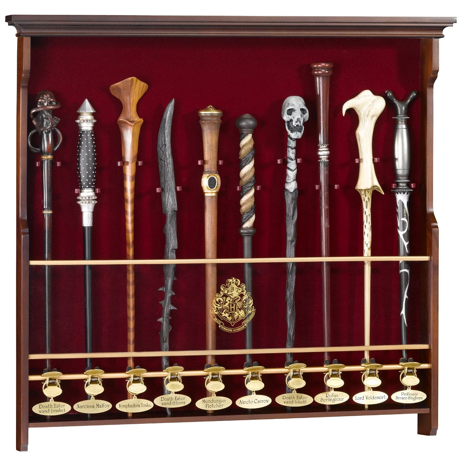 The Noble Collection Harry Potter Ten Character Wand Display Wands Not Included