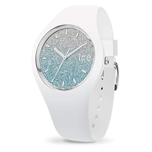 Ice-Watch - ICE lo White blue - Women's wristwatch with silicon strap - 013425 (Small)
