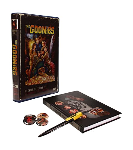 The Goonies 6-Piece Stationery Set VHS, mehrfarbig, Taglia unica, Sterne und Streifen