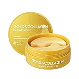 [SNP] Gold Collagen Eye Patch 60pcs / Korea Cosmetic