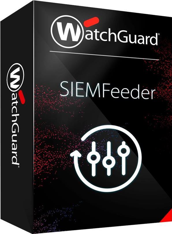 WatchGuard SIEMFeeder - Abonnement-Lizenz (3 Jahre) - Volumen - 1-50 Lizenzen (WGSIEM30103)