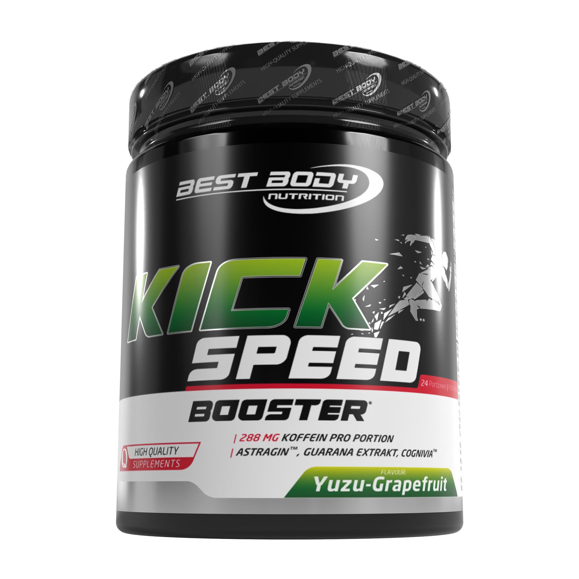 Best Body Nutrition - Professional Kick Speed Booster - Yuzu Grapefruit - 600 g Dose