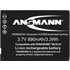 ANSMANN 1400-0049 A-Pan DMW BCL7E Li-Ion Digicam Akku 3,6V/690mAh für Panasonic Foto Digitalkamera