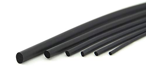 RS6 - Rundschnur von SMI-Kantenschutzprofi aus EPDM Moosgummi - Schwarz - Dichtung Gummischnur Fugendichtband Fugenprofil - witterungsbeständig - vielseitig einsetzbar - Durchmesser 6mm (75 m)
