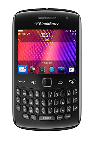BlackBerry BT-RIM-B936QB Curve 9360 3G Smartphone (6,2 cm (2,4 Zoll) Display, 5 Megapixel Kamera, QWERTY, microSD, GPS) schwarz